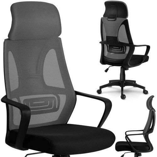 Janshop Office Fotelj z mikroatorjem Praga - Grey, (21419973) Cene