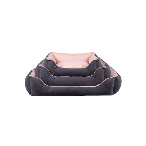 Wallxpert pet bed lucy dog &amp;amp; cat m grey pink Slike