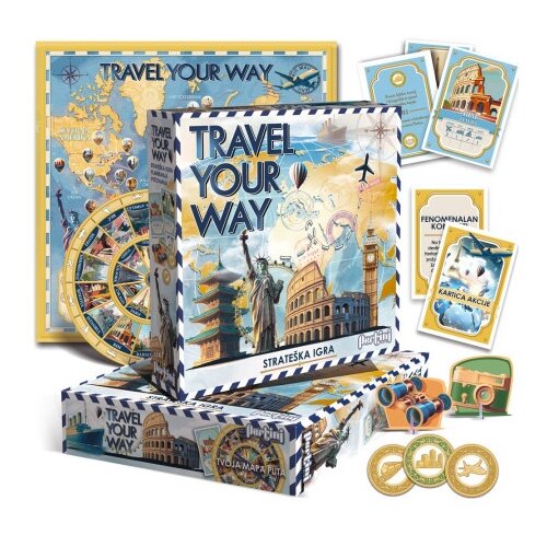 Pertini Toys Pertini Travel your way (blue, SRB) ( 1044874 ) Slike