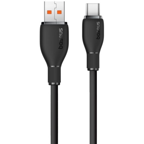 Baseus kabl brzo punjenje pudding series usb to type-c 100W, 1.2m, cluster black Cene