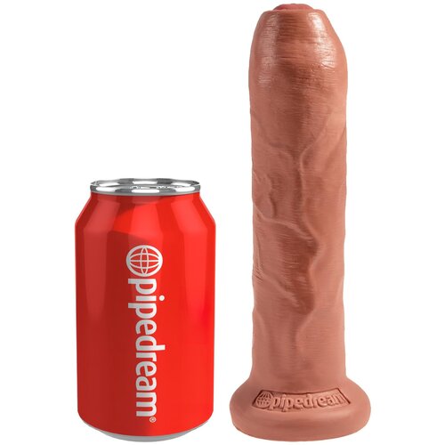 King Cock 7 Foremanator - realistični dildo (18 cm) - temno naraven Cene