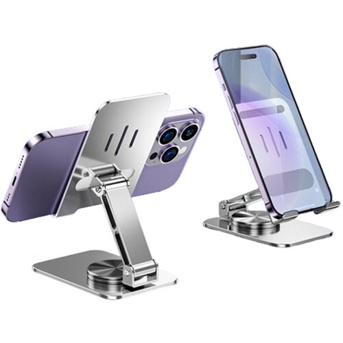 INF Stojalo za mobilni telefon - X8 stojalo iz ogljikovega jekla Silver, (21299135) Slike