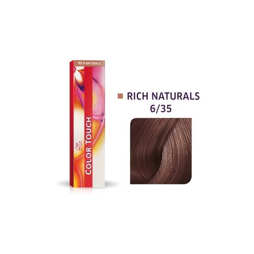 Wella Professionals Color Touch Rich Naturals profesionalna demi-permanentna barva za lase z večdimenzionalnim učinkom 6/35 60 ml Slike