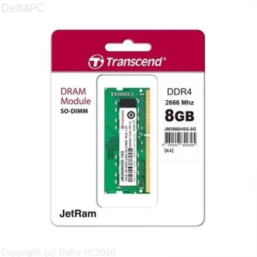 MEM SOD DDR4 8GB 2666MHz JetRam TS