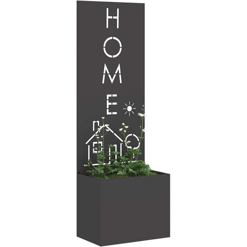  Privatnost u vrtu Crna 50 x 32 x 150 cm Hladno valjana čelična Slike