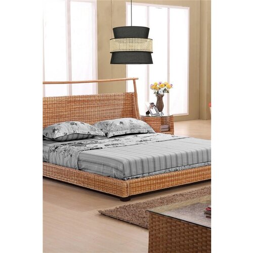 Opviq alice tekli rattan Sarkıt anthracitebeige chandelier Slike