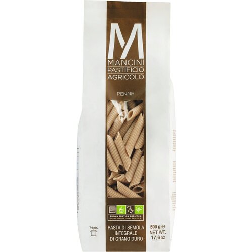 Pasta Mancini Penne Integrale - 500 g Cene