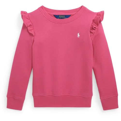 Polo Ralph Lauren Sweater majica roza / bijela