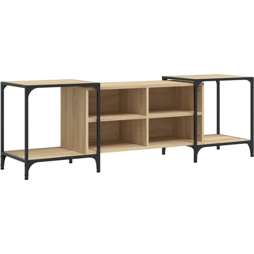 Maison Chic TV omarica - TV stojalo - Televizijska omarica sonoma hrast 153x37x50 cm inženirski les, (21702301) Cene