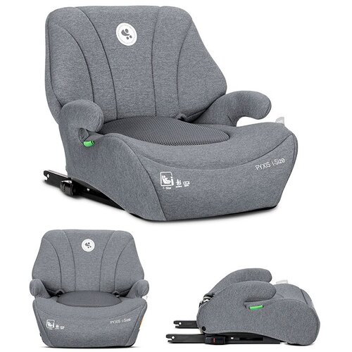 Lorelli Pyxis booster autosjedalica Isofix 125-150 cm, Grey Slike