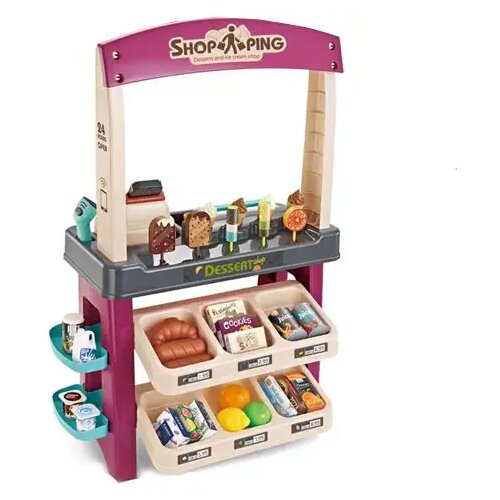 Magic Toys Supermarket 55-delni igralni komplet s svetlobnimi in zvočnimi efekti Cene
