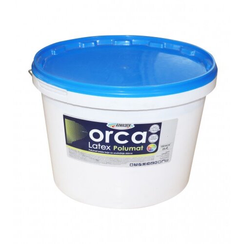 KOMOCHEM Boja za unutrašnje zidove ORCA LATEX 15l bijela polumat Cene