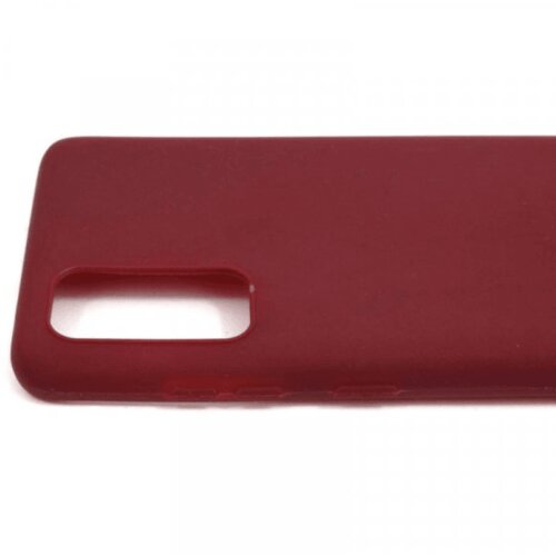 Onasi Silikonski ovitek za Samsung Galaxy S25 Ultra - mat liquid - rdeč Slike