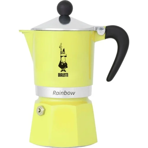 Bialetti Talijanska Moka za Kavu Bialetti 29583 Rumena Aluminij 140 ml