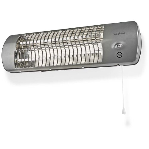 Nedis HTBA10GY - Grejalica za kupatilo 600/1200W/230V IPX4 Slike