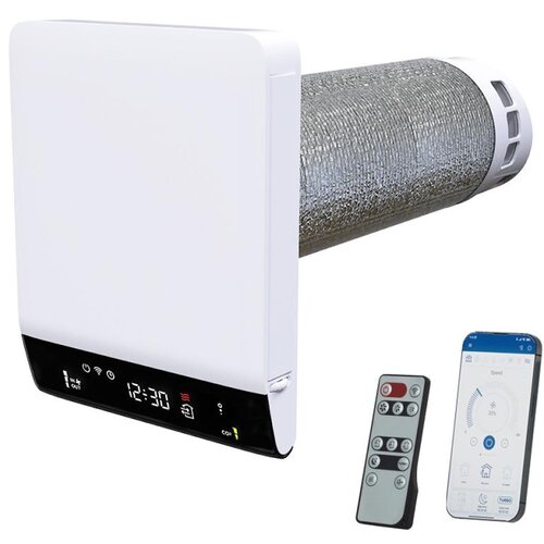  Dalap 25B160 - Lokalni sobni rekuperator BRISE 160 22W/230V Wi-Fi + daljinski upravljač Slike