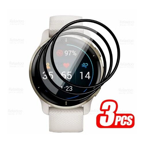  3x za&amp;scaron;čita za steklo Flexi za pametno uro Garmin Venu 2S Slike