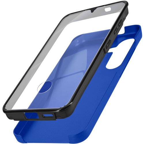 AVIZAR Ohi&scaron;je za Samsung Galaxy S24 Plus Zadnja toga sprednja mehka otipljiva, Modra, (5000016687) Cene