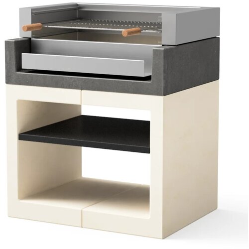 Tuozi Kitaway Grill z inox vložkom - siva Cene