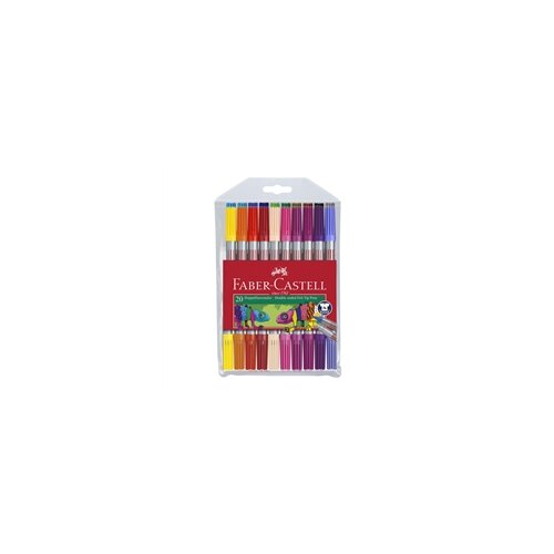 Faber-Castell Flomasteri dvostrani, 20 komada Cene