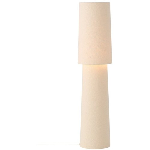 Ellos Home Kremno bela boucl&amp;eacute; stoječa svetilka (vi&amp;scaron;ina 119 cm) Philo &amp;ndash; Slike