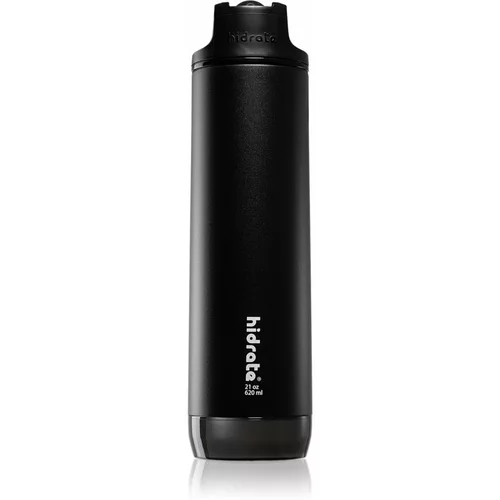 HidrateSpark steel pametna steklenička s slamico barva black 620 ml