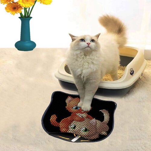WALLXPERT Kdkafa0100 multicolor cat litter mat Cene