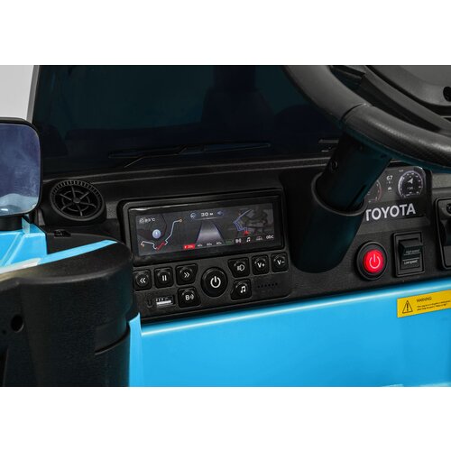  Licencirani auto na akumulator Toyota Land Cruiser PRADO 4x4 - plavi Slike