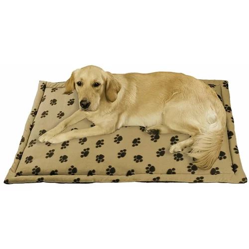 Maximex Svjetlo smeđi pamučan krevet za pse 60x90 cm –