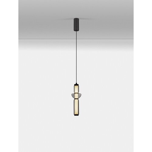 Nova Luce Siva steklena LED zatemnitvena viseča svetilka &amp;oslash; 12 cm Ulon &amp;ndash; Slike