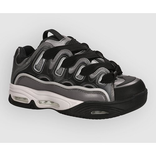 Osiris D3 2001 Skate cevlji grey black white Slike