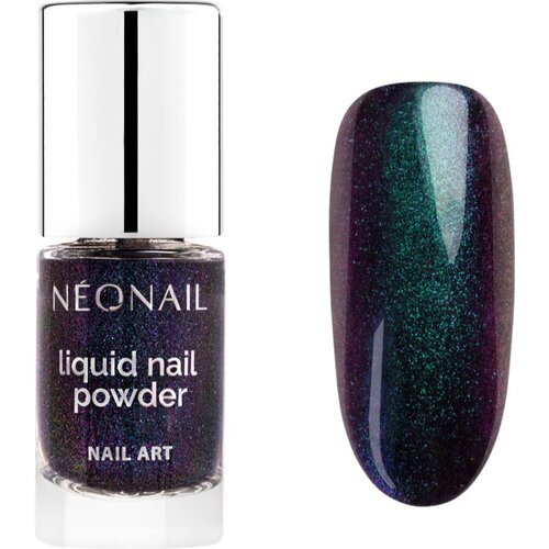 NeoNail Nail Art Liquid Nail Powder ble&amp;scaron;čeči prah za nohte odtenek Chameleon 01 6.5 ml Slike