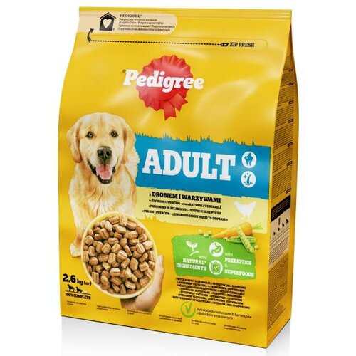 Pedigree Briketi za odrasle pse živina i povrće 2,6 kg Cene