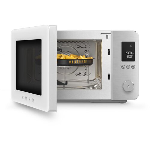 Smeg MOC02WHMEU Kombi-Tisch- Mikrowelle + Hei&amp;szlig;luft /Grill Slike