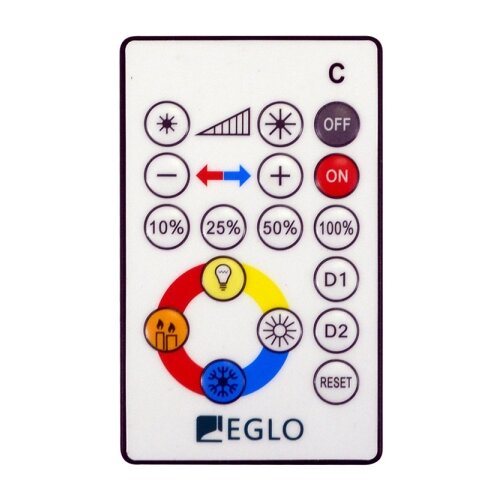 Eglo Voltago2 plafonjera/1, led, 14w, 150lm, prom 300, sa daljinskim 2700k-5000k, bijela Cijene