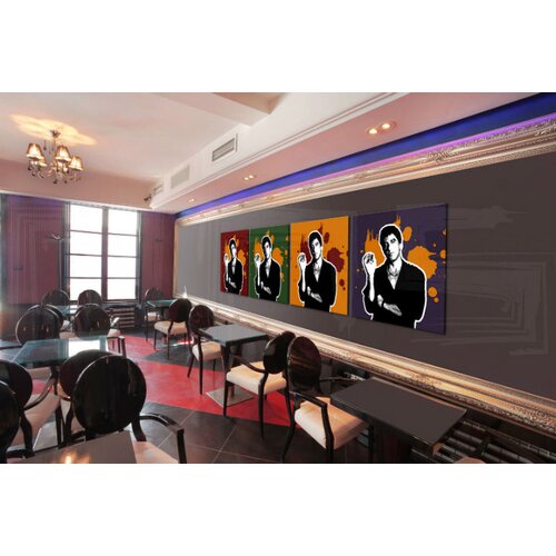  Ručno slikane slike na platnu pop art scarface - al pacino Slike