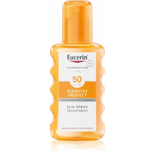 Eucerin Sun Dry Touch Oil Control zaštitni sprej za sunčanje SPF 50 200 ml