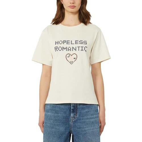Max Mara Majice s kratkimi rokavi WKDWEST Bela Cene