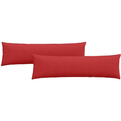 VidaXL jastučići za sofu 2 pcs crvena 145 x 40 cm tkanina Slike