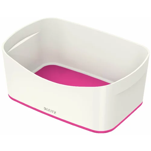 Leitz Belo-rožnata namizna škatla MyBox, dolžina 24,5 cm