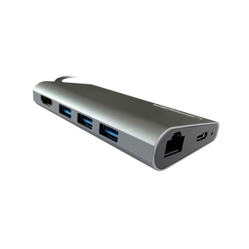 LC-Power usb 3.0/USB-C hub - hdmi / micro sd čitač kartica | LC-HUB-C-MULTI-5 Slike