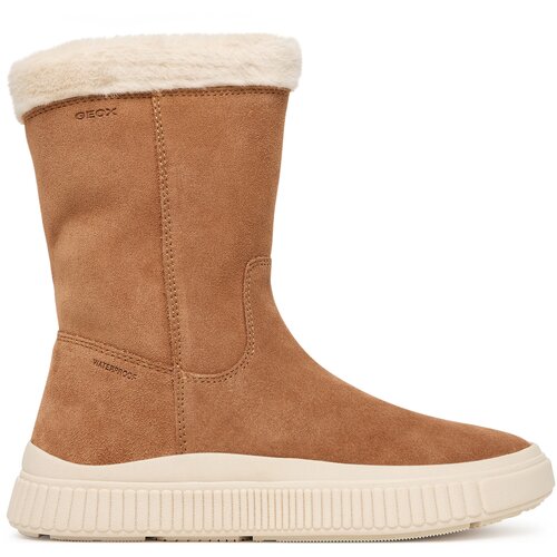 Geox Zimski škornji J Laquinny Wpf J56NFB 00022 C6627 D Rjava Cene