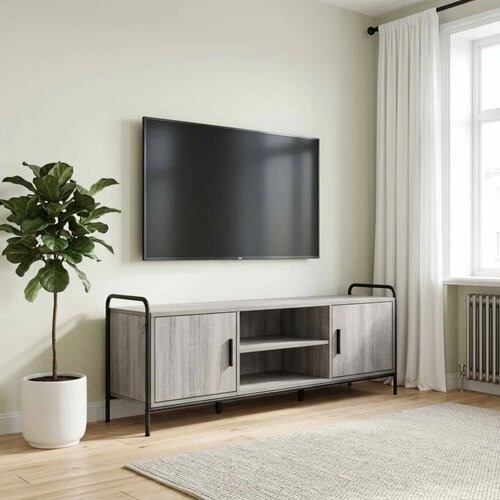  TV ormar 133 x 33 x 50 cm Siva Sonoma Konstruirano drvo - Siva Sonoma 67 5 x 33 x 50 cm Cijene