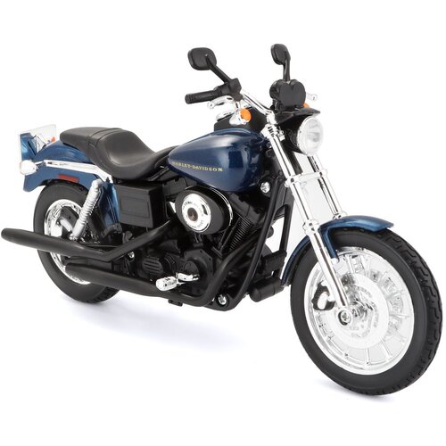 Maisto motor 2004 Harley-Davidson Dyna Super Glide Sport, moder, 1:12 Slike