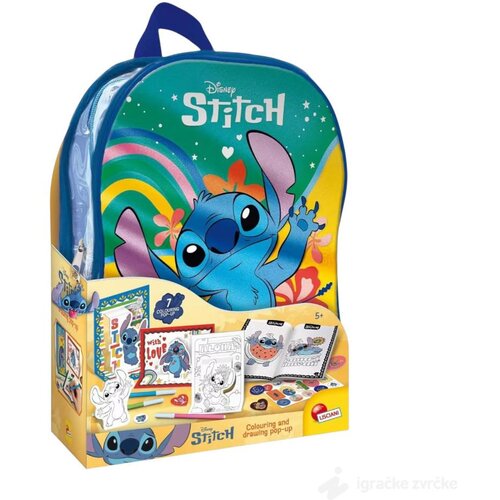 Lisciani STITCH Ranac sa setom za crtanje i bojenje Cene