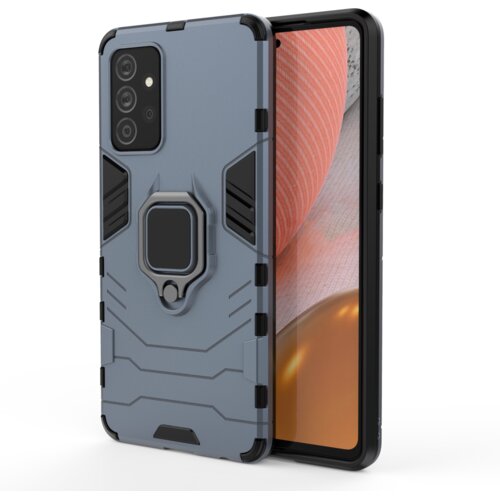 HURTEL Ring Armor za&amp;scaron;titna futrola sa držačem za Samsung Galaxy A72 4G plava Slike