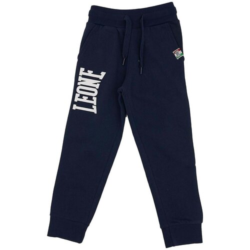 Leone 1947 Spodnji deli trenirke Boy Sweatpants Basic Modra Cene