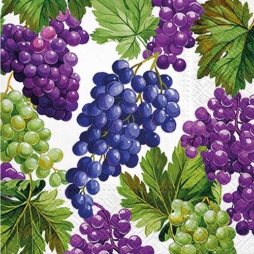  Salvete za dekupaž Natural Grapes - 1 kom ( za dekupaž) Slike