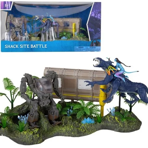 Disney Avatar 1 World of Pandora Link Shack Site Final Battle Story Box Set, (20499112)