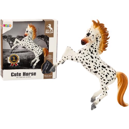  Figura konja - bijeli s točkicama Cene